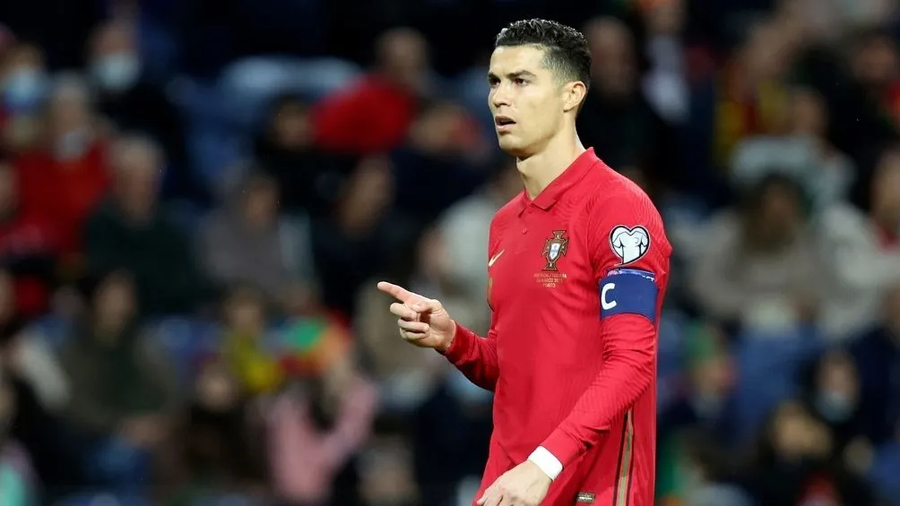 AP Cristiano Ronaldo con Portugal
