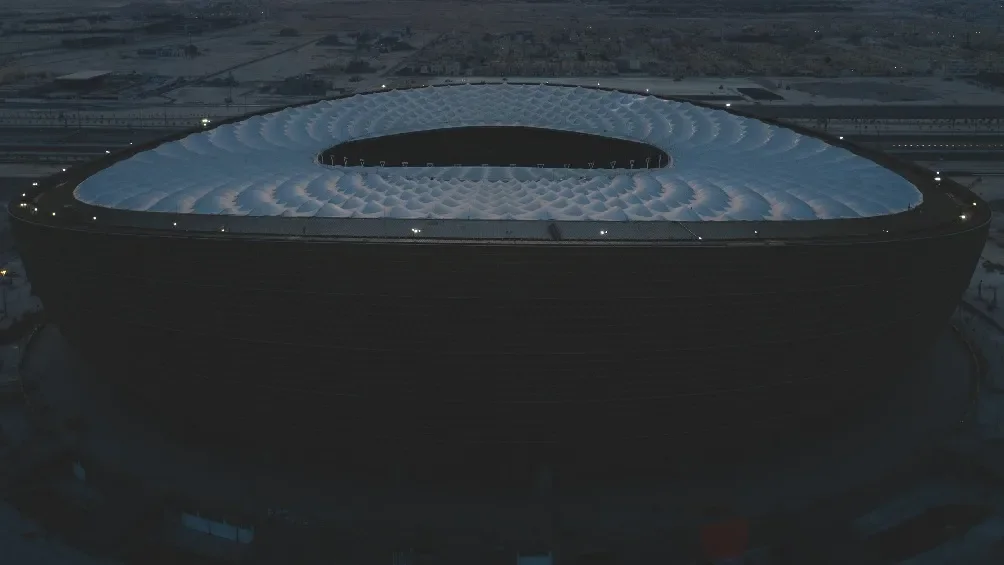 TWITTER | @ROADTO2022 Estadio Lusail tiene una capacidad para albergar a 80 mil aficionados