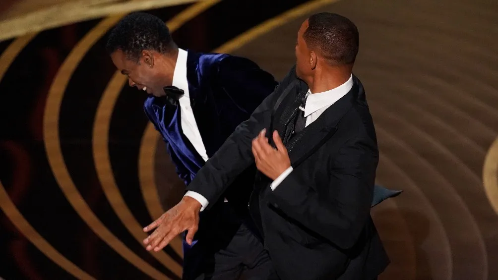 AP Will Smith tras realizar bofetada a Chris Rock en los premios Oscar