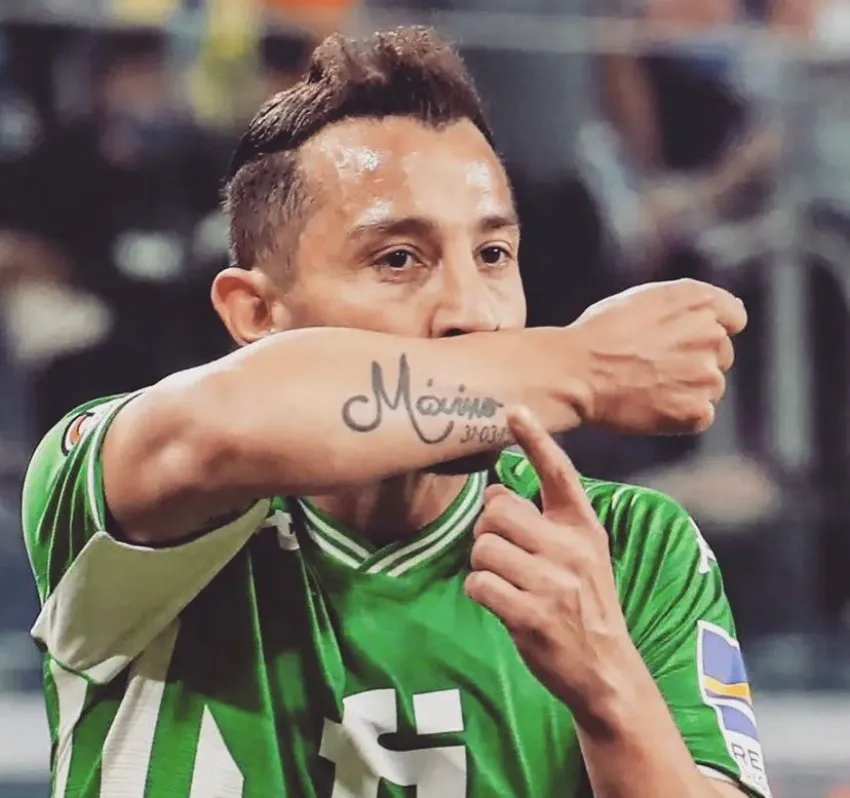 TWITTER: @AGuardado18 Andrés Guardado en un partido con el Betis