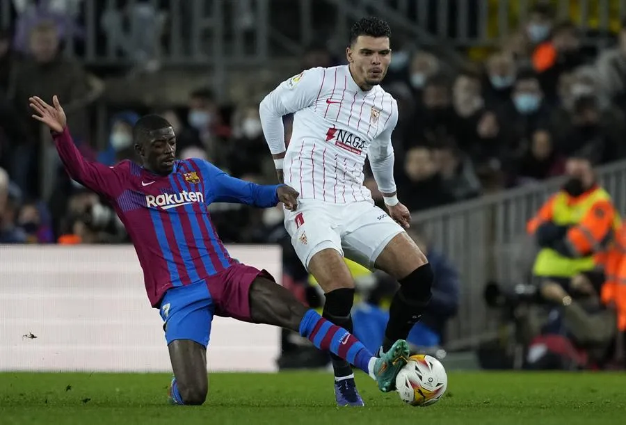 EFE Dembélé con el Barcelona