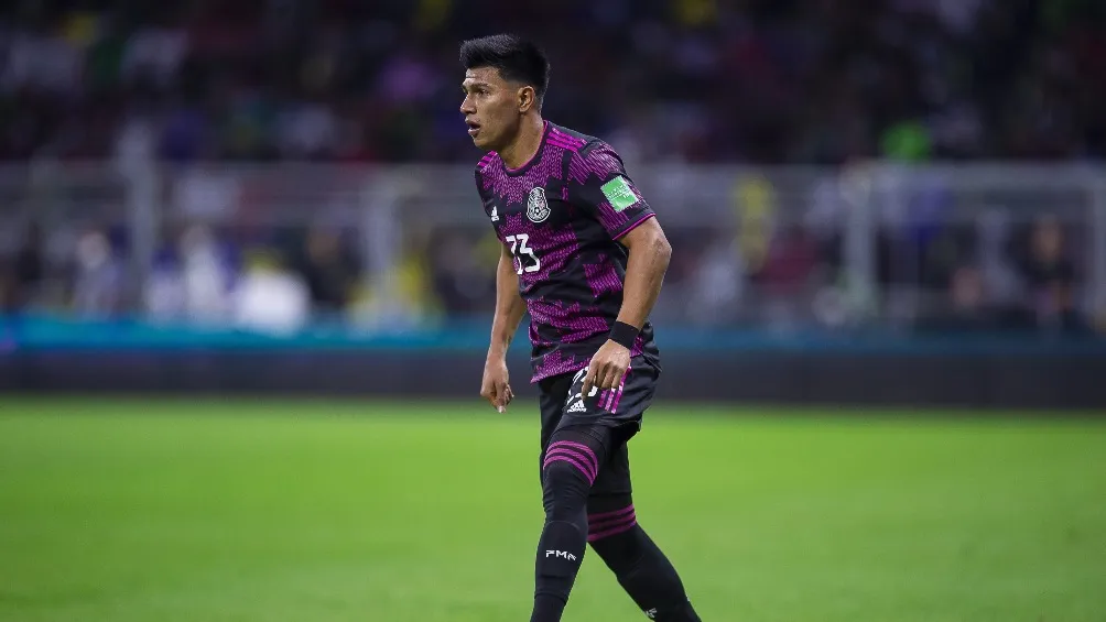 MEXSPORT Jesús Gallardo jugando partido con la Selección Mexicana