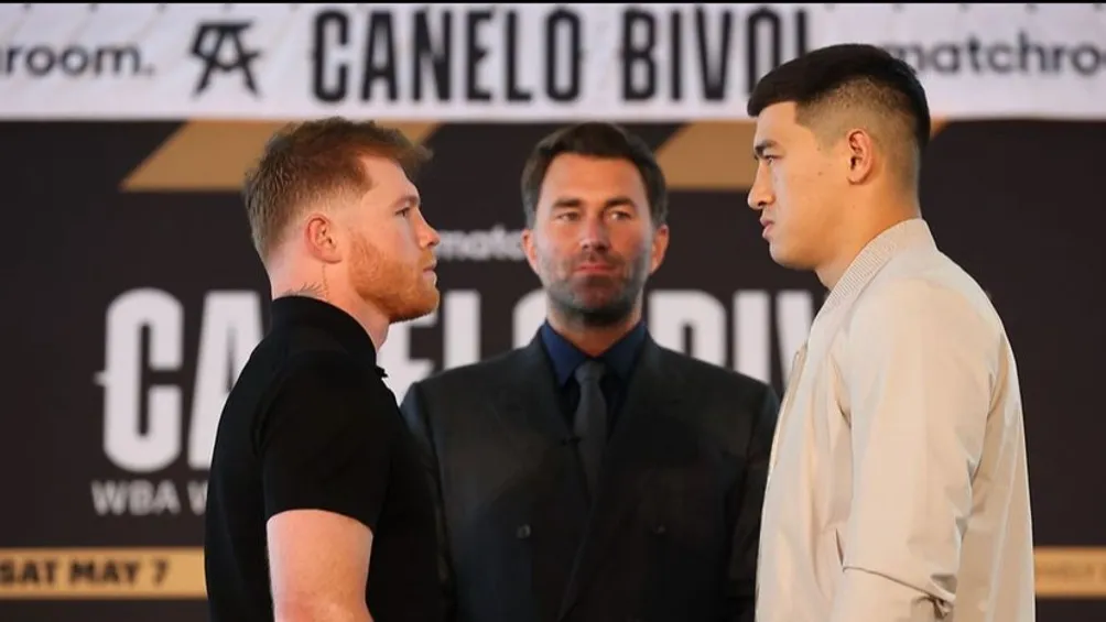 INSTAGRAM | @BIVOL_D Saúl 'Canelo' Álvarez frente a Dmitry Bivol