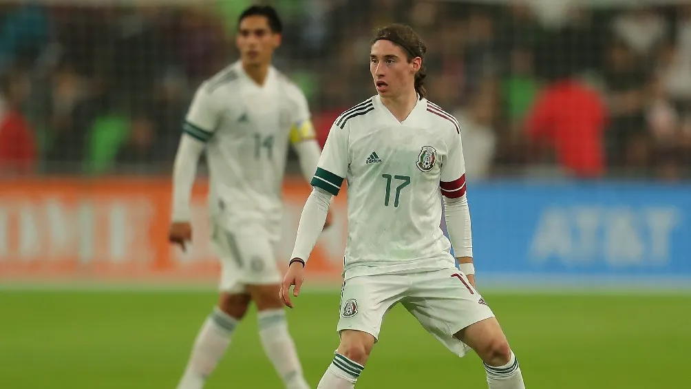 MEXSPORT Marcelo Flores jugando partido con la Selección Mexicana Sub 20