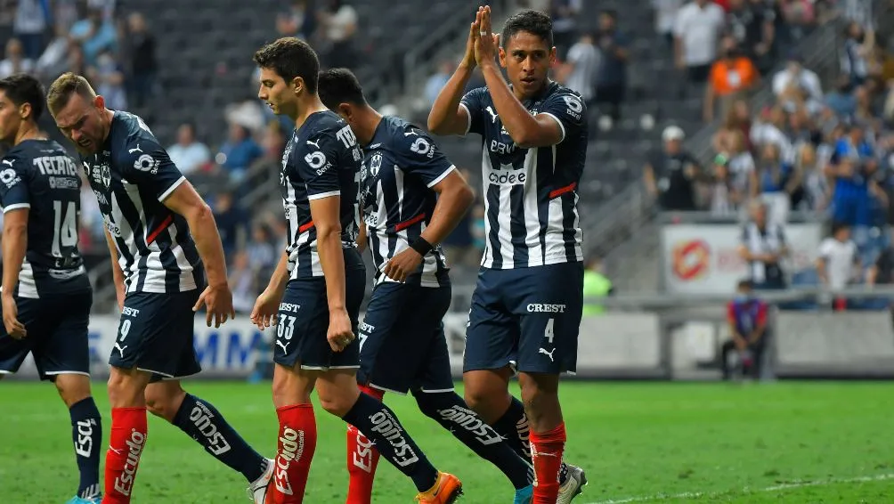 IMAGO7 Luis Romo en celebración de gol con Rayados