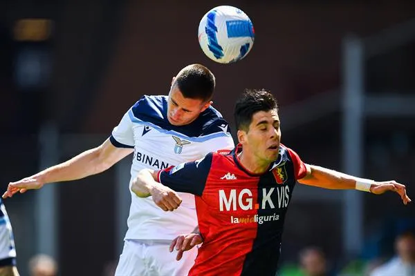 EFE Genoa vs Lazio en la Serie A
