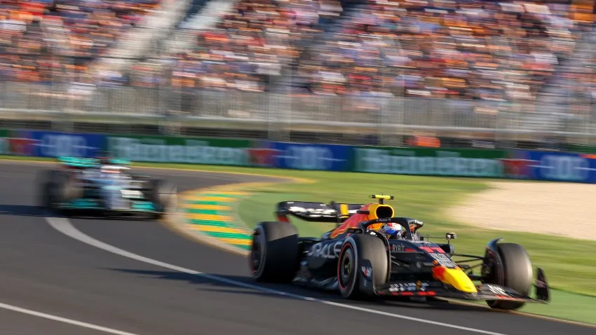 AP Checo Pérez en el GP de Australia