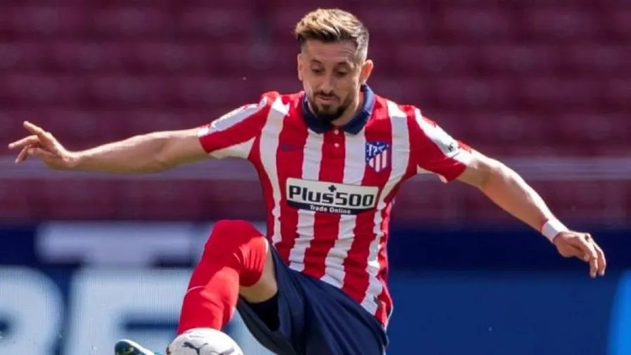 EFE Héctor Herrera durante un partido con Atlético de Madrid