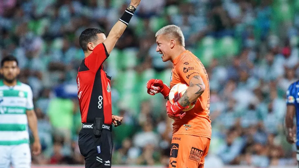 IMAGO7 Aguerre no pudo evitar que su arco cayera al final