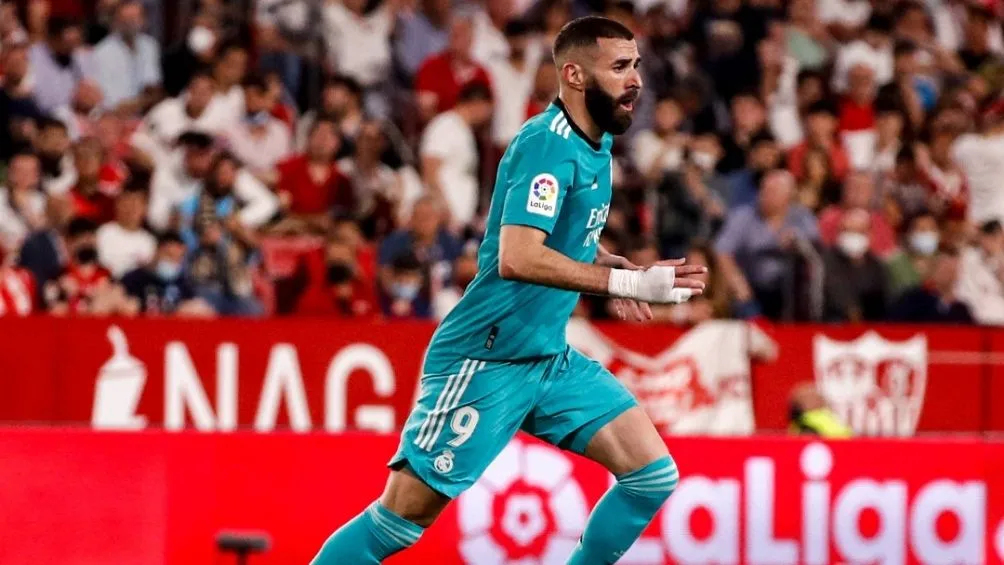 Real Madrid Benzema marcó el gol de la victoria