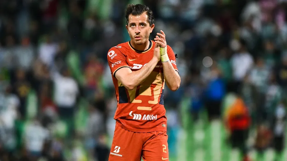 MEXSPORT Alan Mozo jugando partido con Pumas en la Liga MX