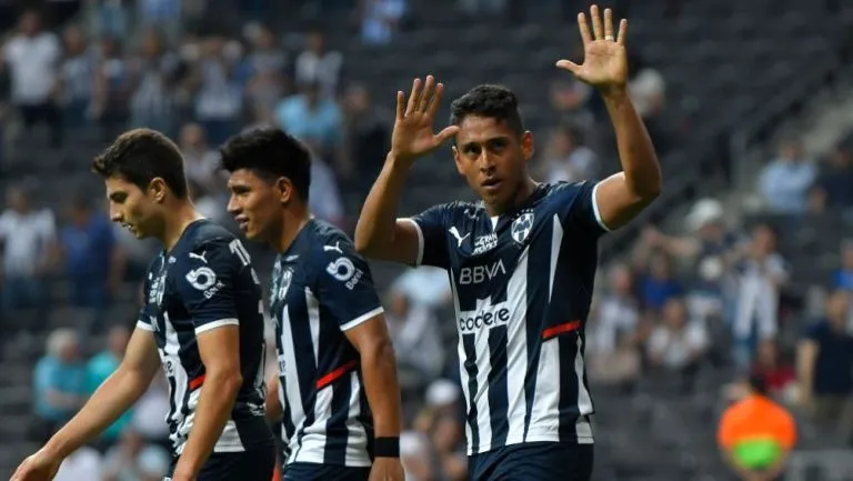 IMAGO7 Luis Romo en celebración de gol con Rayados