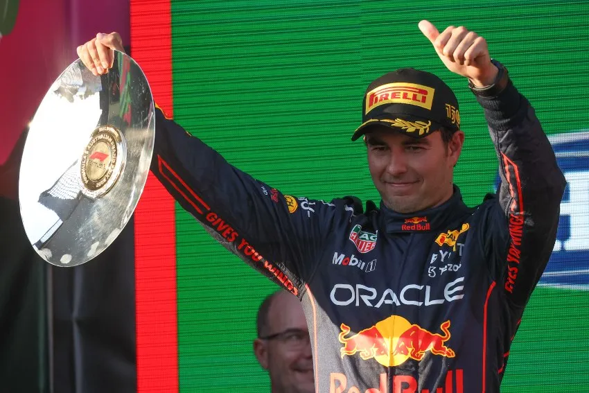 AP Sergio Pérez en el GP de Australia