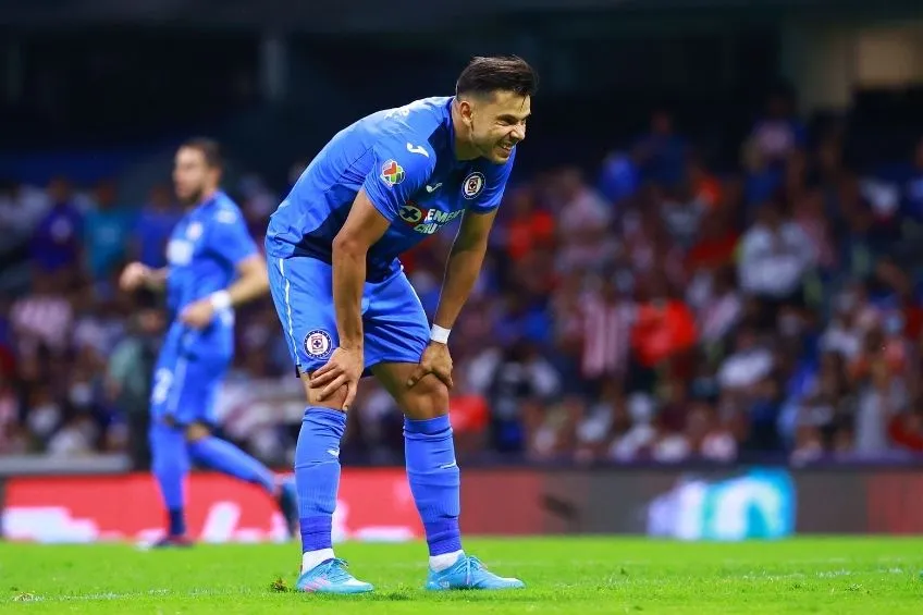 IMAGO7 Ángel Romero durante un partido de Cruz Azul