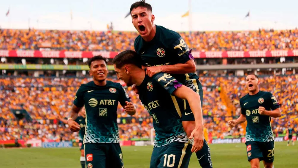 IMAGO7 Los azulcremas festejan ante Tigres