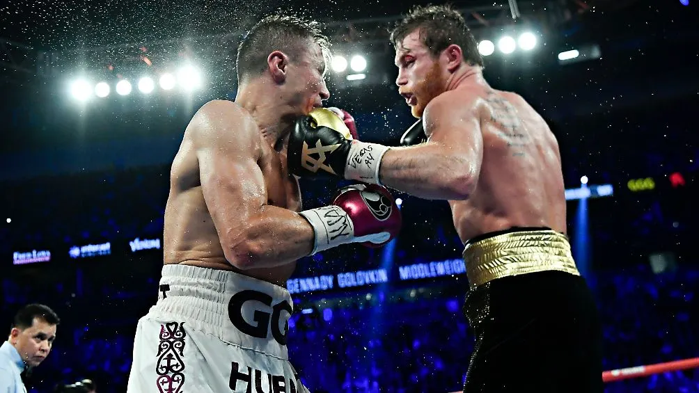 IMAGO7 Canelo Álvarez ante Gennady Golovkin