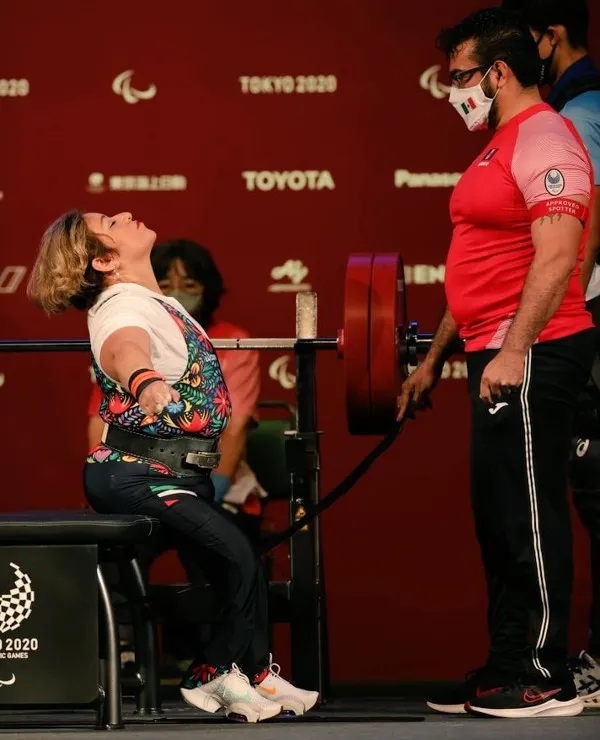 TWITTER @CONADE Amalia Pérez en Tokio 2020