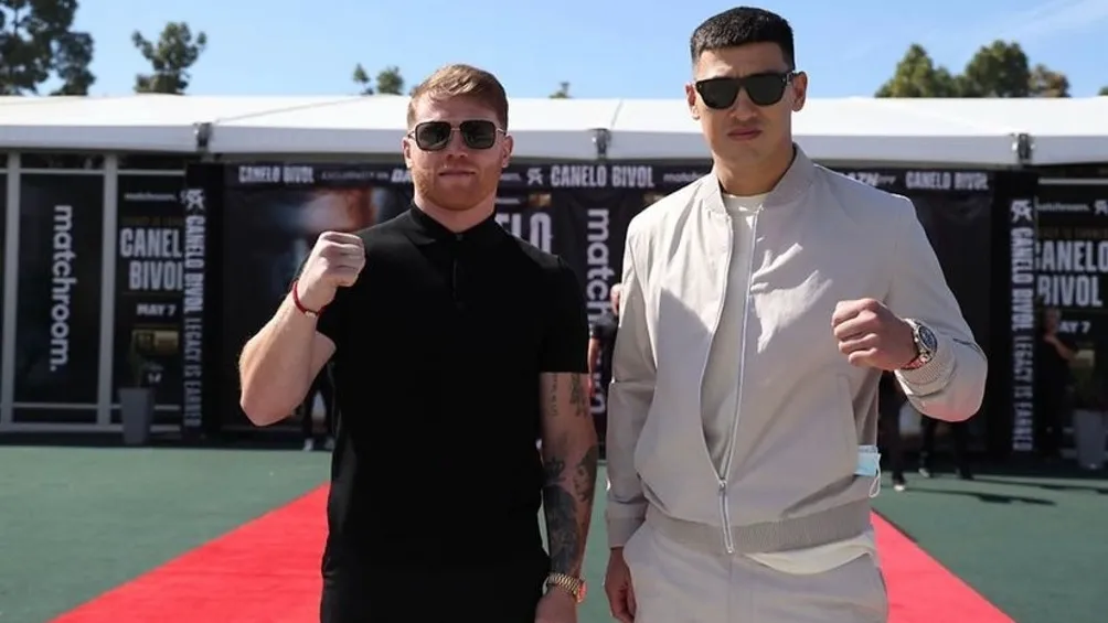 INSTAGRAM | @BIVOL_D Saúl 'Canelo' Álvarez frente a Dmitry Bivol