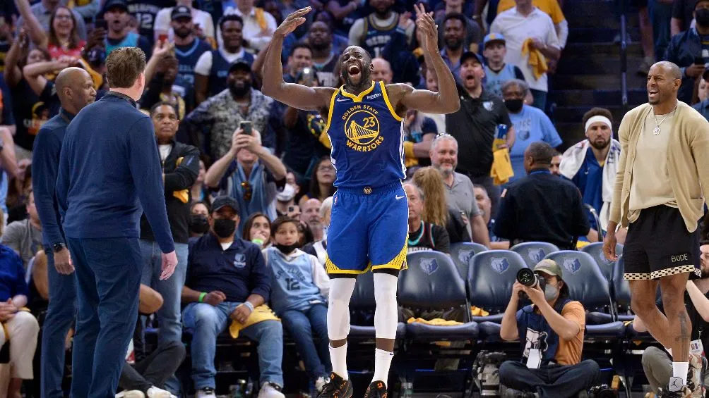 IMAGO7 Draymond Green fue expulsado en el terreno