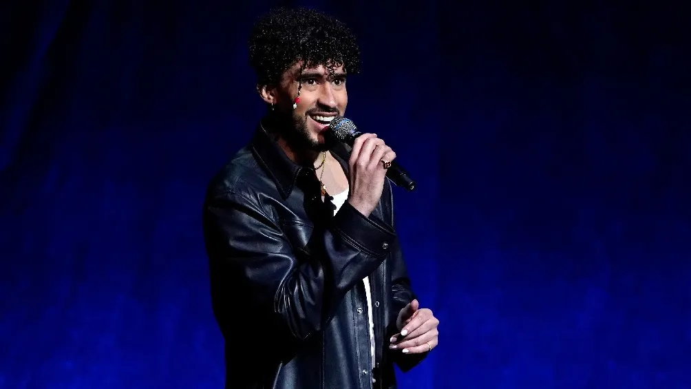 AP Bad Bunny durante la presentación de 'El Muerto' en CinemaCon