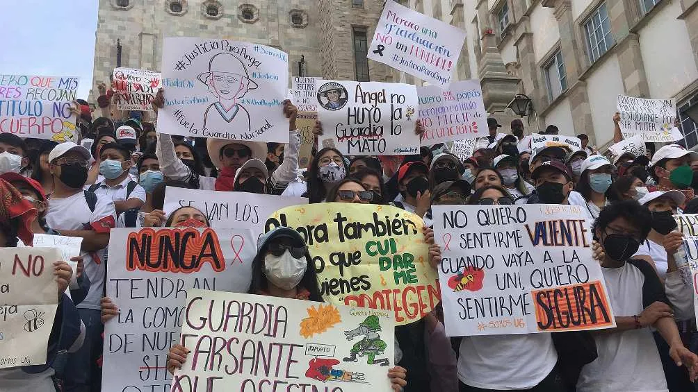 EFE Estudiantes exigen el esclarecimiento sobre la muerte de Ángel Yael