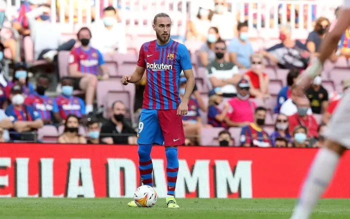 INSTAGRAM: @oscarmingueza Oscar se sentía contento al jugar de nuevo con el Barcelona