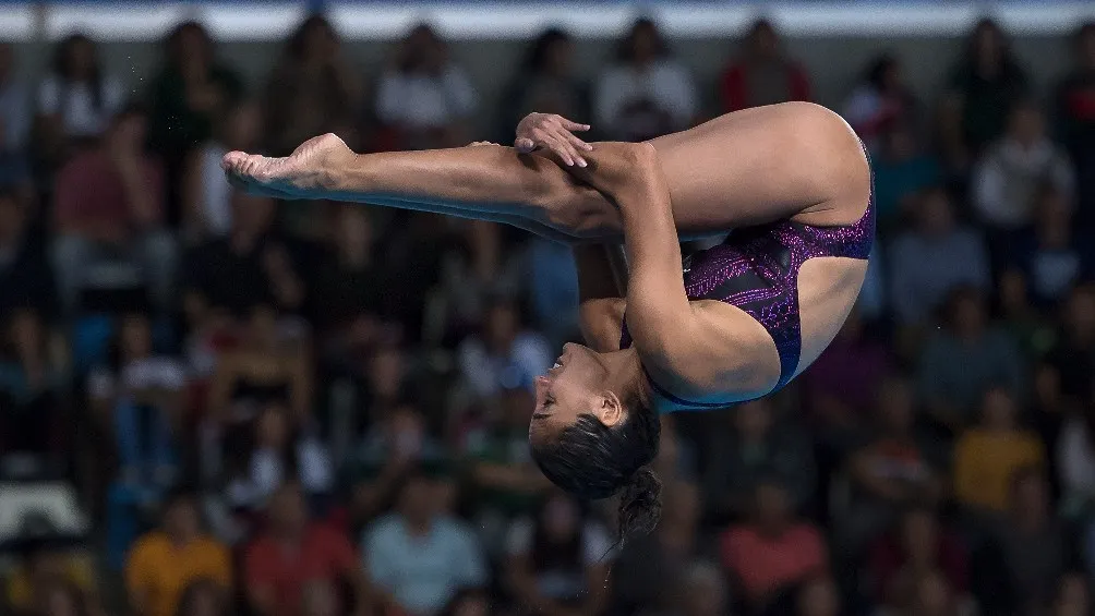 MEXSPORT Paola Espinosa participando en los Juegos Panamericanos Lima 2019
