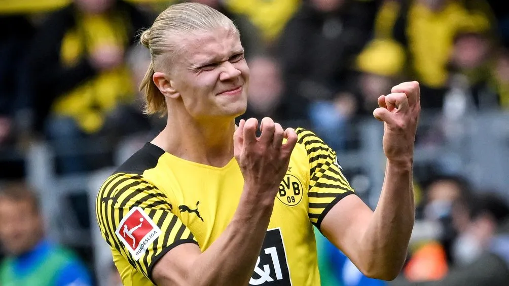 EFE Erling Haaland jugando partido con el BVB en la Bundesliga