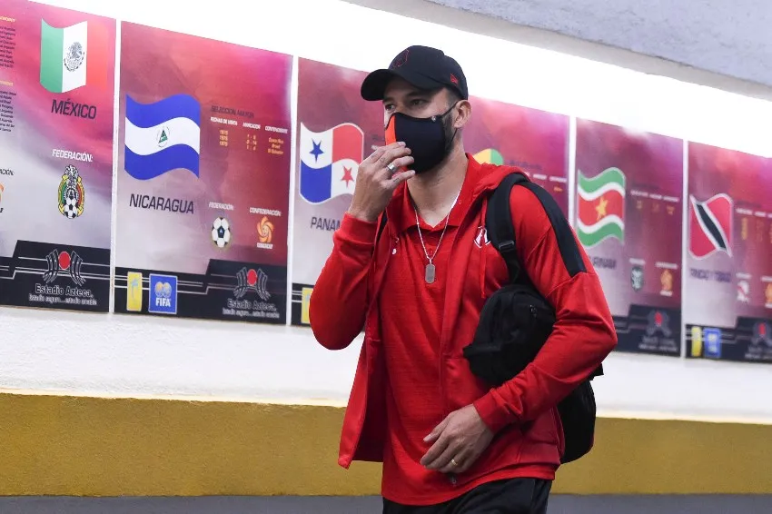 IMAGO7 Emanuel Aguilera previo a un partido del Atlas