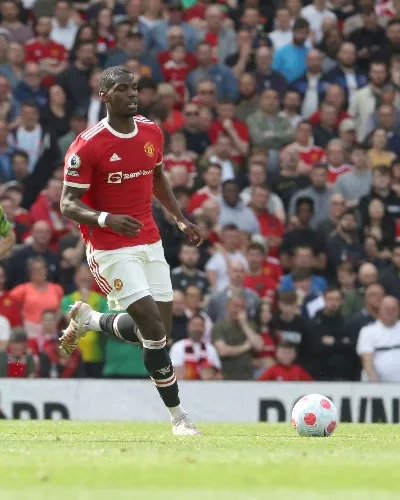 TWITTER: @paulpogba Paul Pogba festeja con su afición