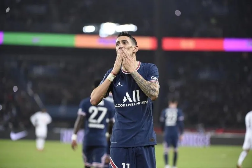 INSTAGRAM: @angeldimariajm Ángel Di María festejando un gol