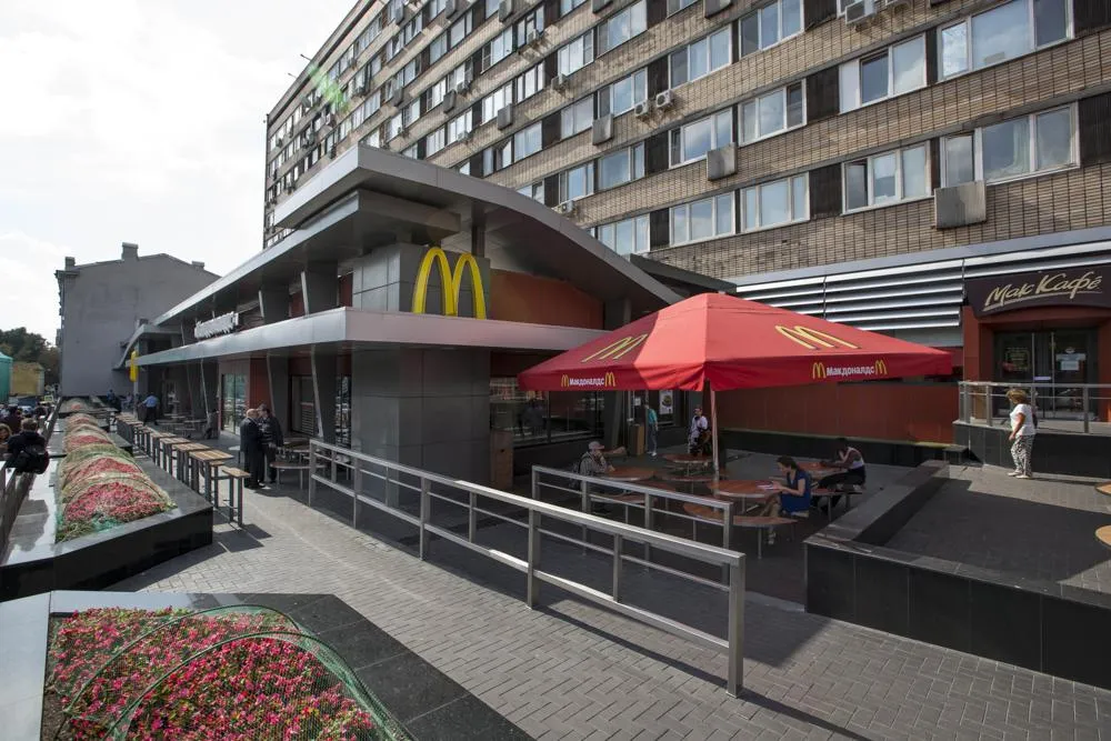 AP Restaurante McDonald's ubicado en Rusia