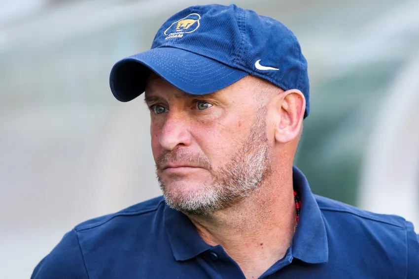 IMAGO7 Andrés Lillini en un juego de Pumas