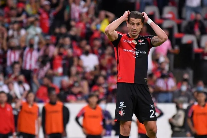 IMAGO7 Martín Nervo durante un partido del Atlas