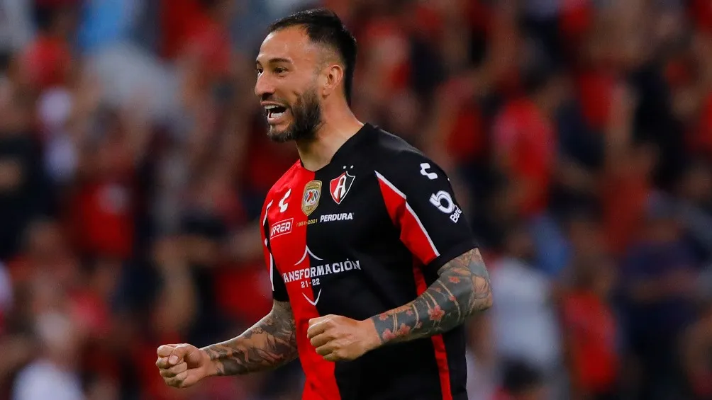 IMAGO7 Emanuel Aguilera jugando con Atlas la Semifinal ante Tigres