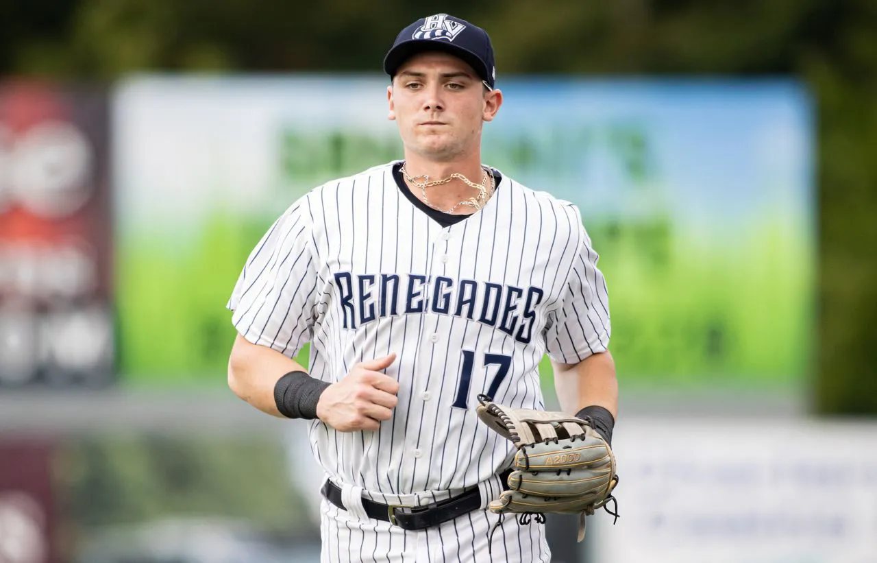 TWITTER | @643NETWORK Sanford jugando en High-A Hudson Valley