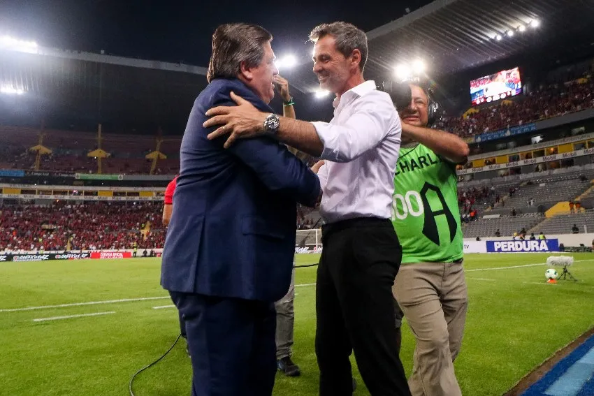 IMAGO 7 Herrera y Cocca en el partido de Ida