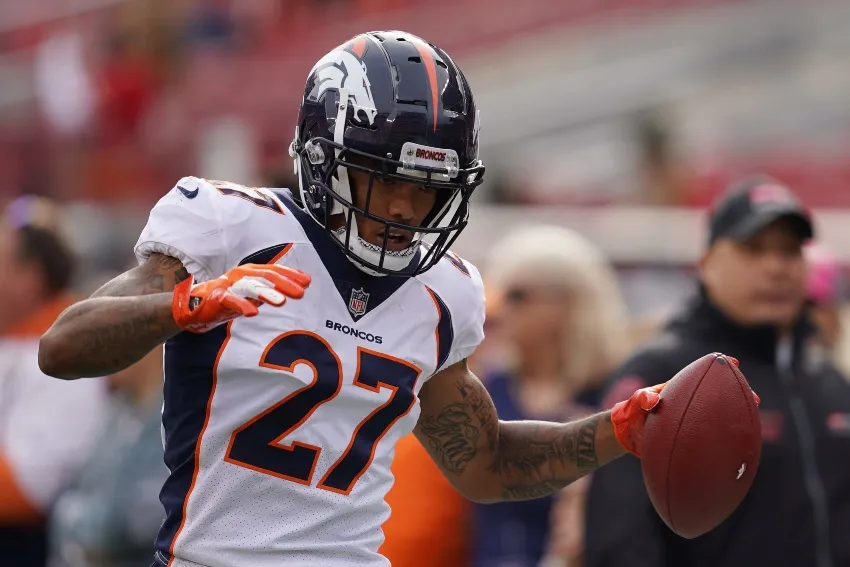 AP Brendan Langley en s etapa en la NFL con los Broncos Denver