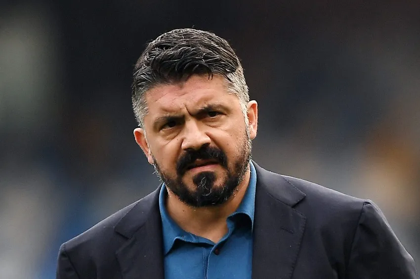 EFE Gattuso dirigiendo al Napoli
