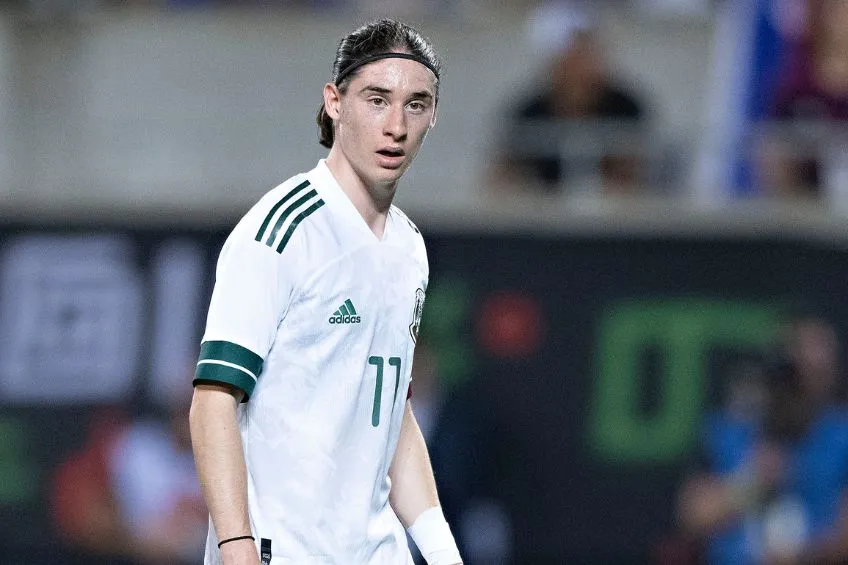 IMAGO7 Marcelo Flores en un partido de la Selección Mexicana