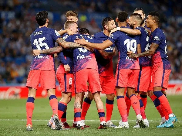 TWITTER: @Atleti El Atlético de Madrid festeja un gol