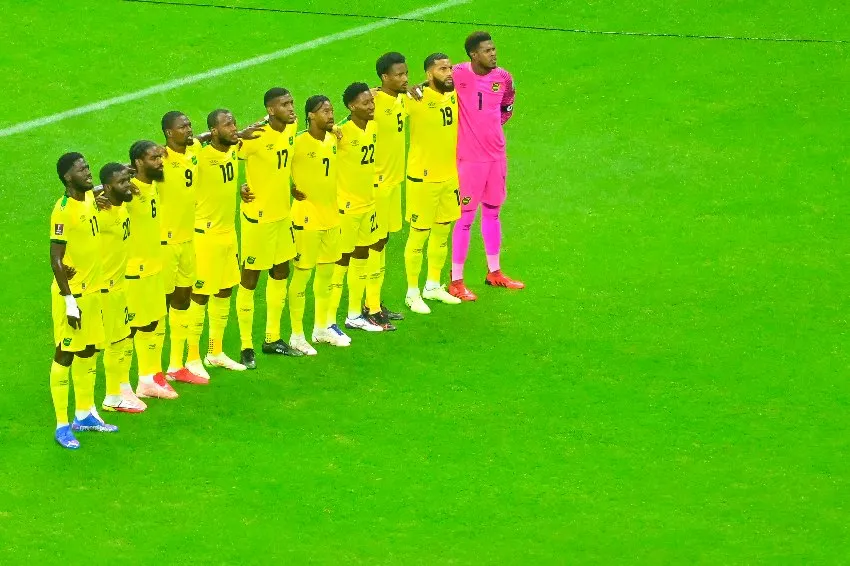 IMAGO 7 Selección de Jamaica en un partido vs México