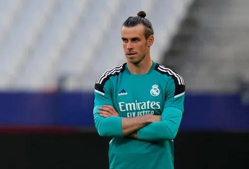 AP Gareth Bale asiste a una sesión de entrenamiento