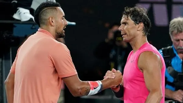 EFE Nick Kyrgios y Rafa Nadal