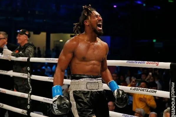 EFE Demetrius Andrade tras ganar un combate