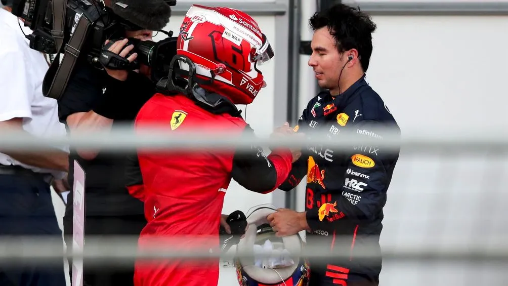 EFE Checo Pérez terminó en la segunda posición de la qualy