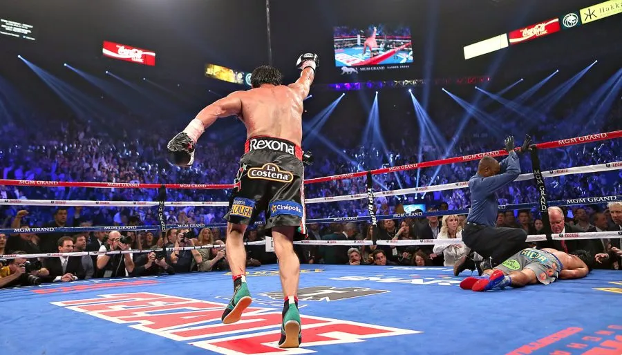 IMAGO7 Márquez al noquear a Manny Pacquiao