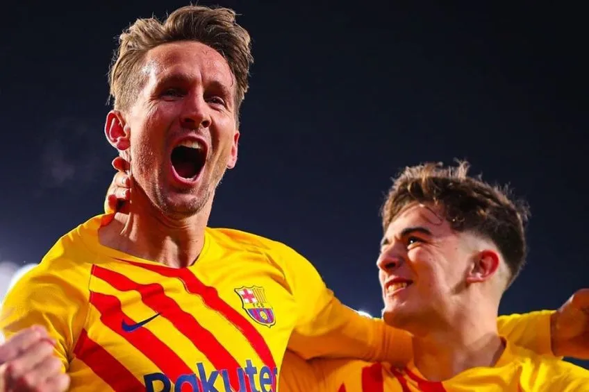 INSTAGRAM: @LuukdeJong9 Luuk de Jong festejando un gol