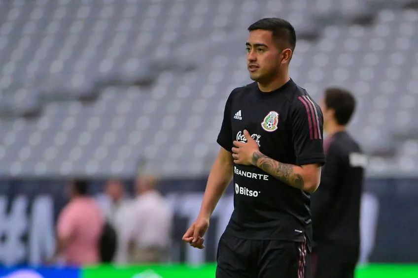 IMAGO7 Erick Sánchez previo a un partido de la Selección Mexicana