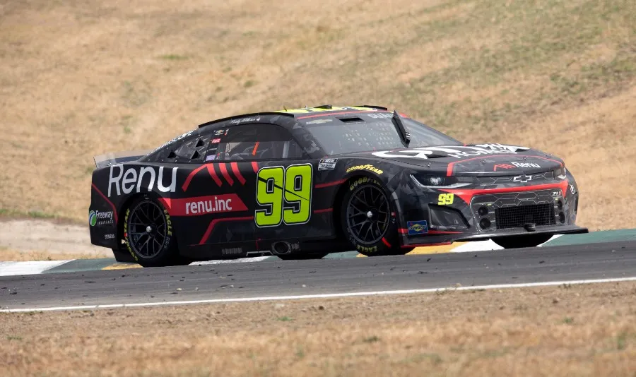 AP Suárez en su Trackhouse Racing Chevrolet